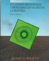 Comprar Ecuaciones Diferenciales  Y Prob Con Valores En La Frontera 
