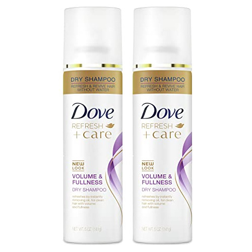 Dove Dry Shampoo Volumen Y Plenitud 2 Unidades Para Cabello 