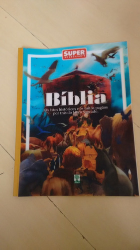 Revista Super Interessante 1 Bíblia Igreja Noé Profetas K405