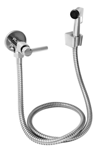 Ducha Higiênica Banheiro Completa Luxo Metal ¼ Volta C-72 º