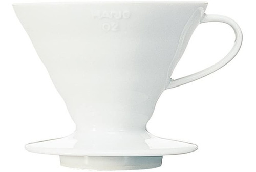 Hario V60 Café Gotero Dripper 02 Cerámica / Blanco