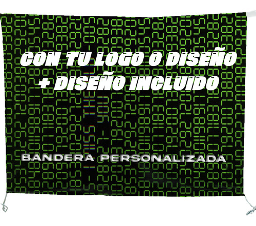 Bandera Publicitaria 100x150cm Promocional Negocio