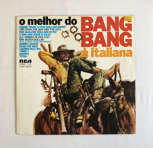 Lp Vinil O Melhor Do Bang Bang Á Italiana - Ano 1978.