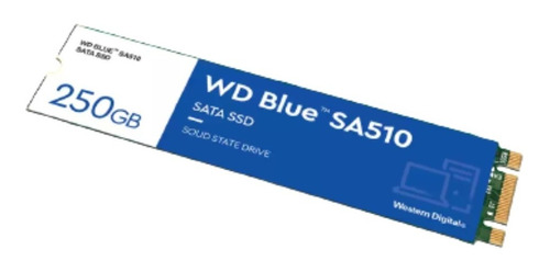 Western Digital Unidad Solida Blue Sa510 250gb M.2 2280 Sata
