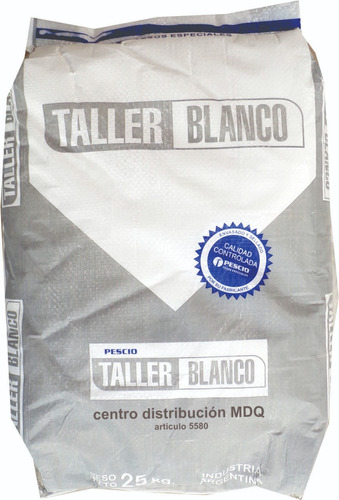 Mecanico Dental Yeso Pescio  Blanco Taller 25 Kg.