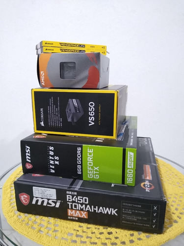 Pc Ryzen 5 3600, 16 Ram 3200mhz, 500gb, Gtx 1660 Super