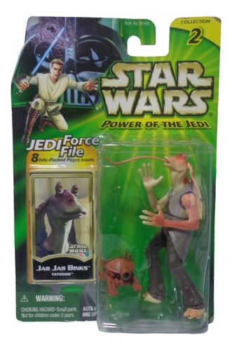Jar Jar Binks Star Wars Power Of The Jedi Hasbro 2000