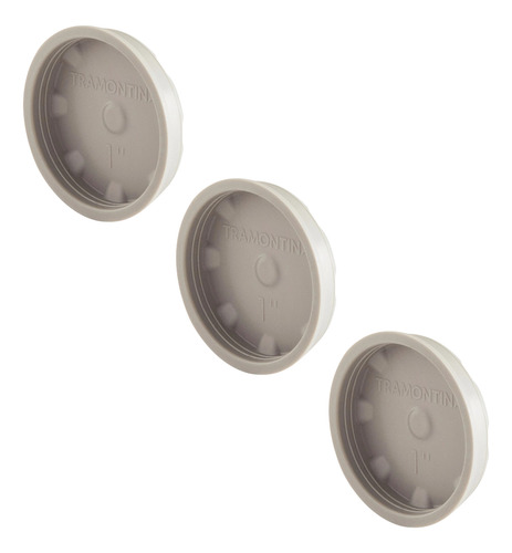 Kit 3 Tampão 3/4 Pvc Condulete Multiplo Aluminio