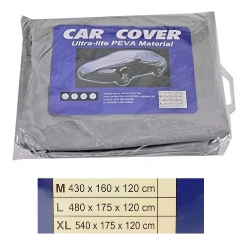 Cobertor Carpa Funda Auto Impermeable X2