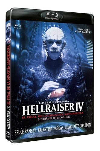 Blu-ray Hellraiser 4 Bloodline