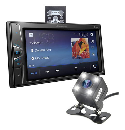 Pantalla Pioneer Bluetooth 6 Pulgadas Con Camara Reversa