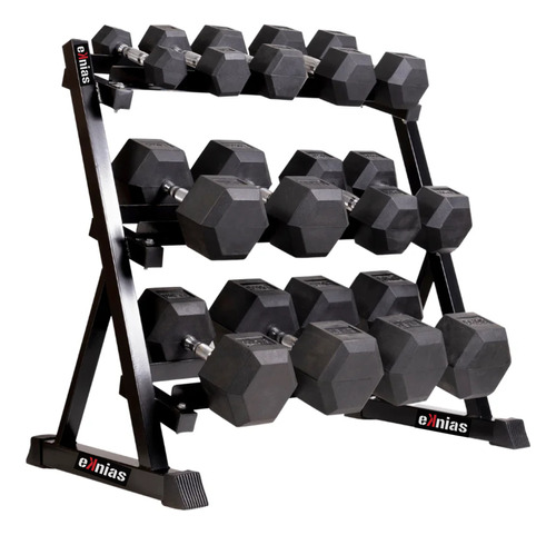 Rack Para Mancuernas Pesas Tipo C Crossfit