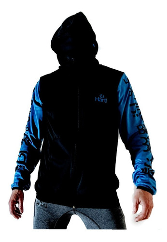 Id447 Blu Bikers Hartl Campera Deportiva Casual Liviana Fit