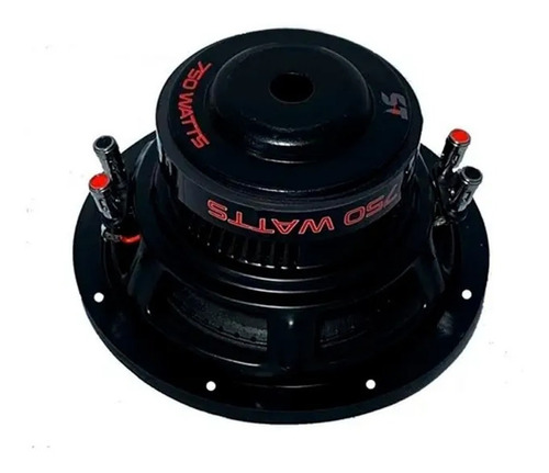 Subwoofer 12 Scandaltek St-sw121 250 Watts Rms Doble Bobina Color Negro