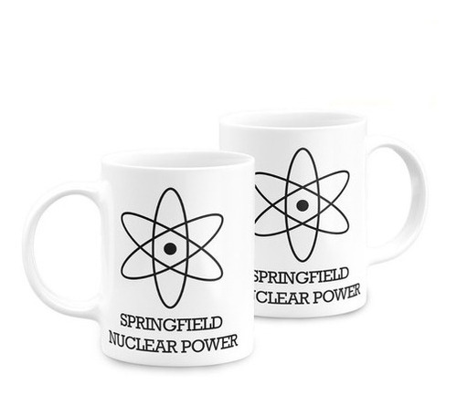 Caneca Os Simpsons Springfield Nuclear Power