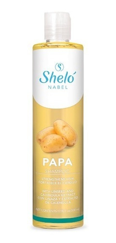 Shampoo De Papa Shelo Nabel 530 Ml Fortalece Y Repara.