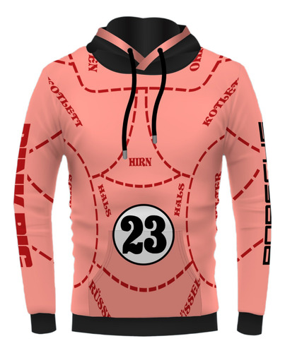 Sudadera Axocatl Tributo A Le Mans Porsche Pink Pig