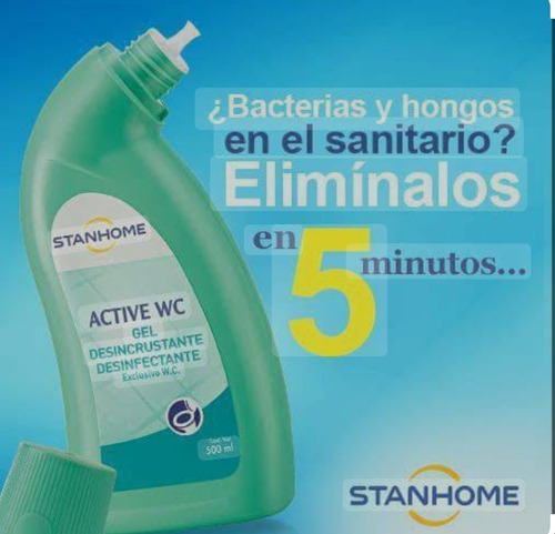 Active W.c. 500 Ml | Gel Desincrustante Desinfectante Stamho