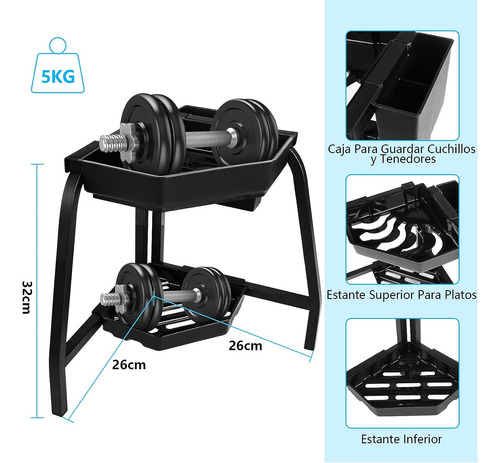 Escurridor Platos Fregadero Escurridor Trastes Plastico 2
