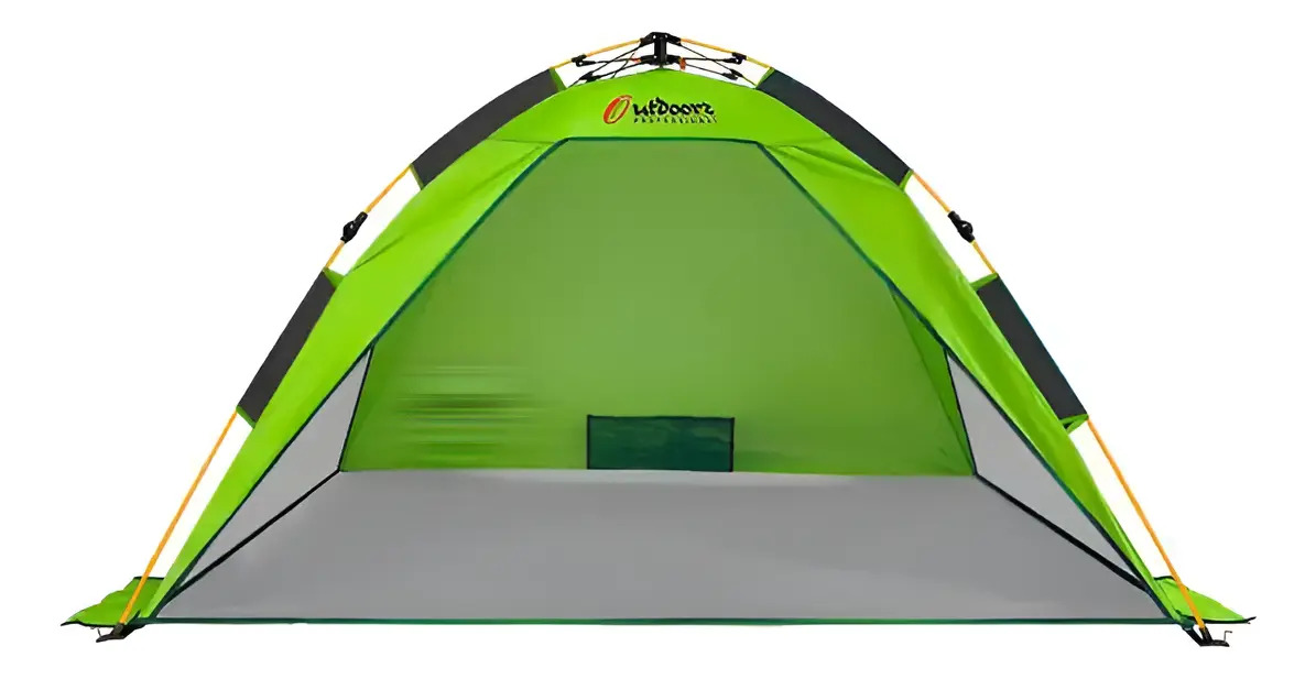 Carpa Playera Automatica Auto Armable Outdoors Beach Cool Color Verde