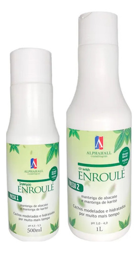 Alphahall Enroulé Essencial Shampoo E Co Wash
