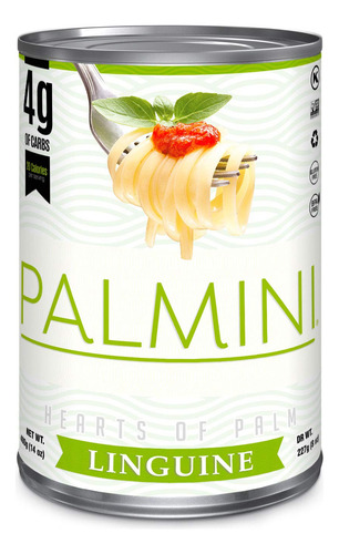 Linguine Palmini Bajo En Carbohidratos, 4gr De Carbohidratos