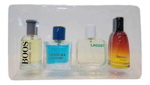 Imagen 4 de 4 de 4 Perfumes Hombre Miniaturas 30ml Ideal Para Obsequiar