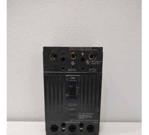 Breaker Tqd 3x225amp, General Electric (cod.1410)