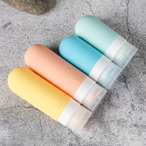 Kit Shampoo Potes Frascos Silicone Viagem Creme* 17 Unidades