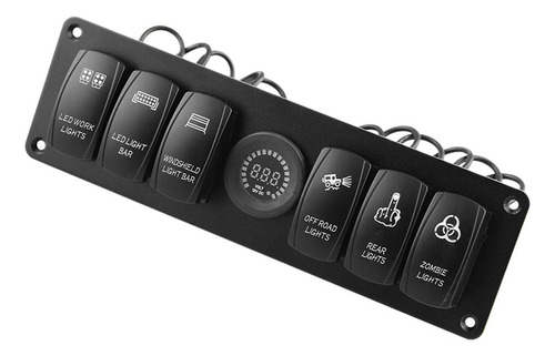 Voltímetro Led Impermeable Del Disyuntor Del Panel Del