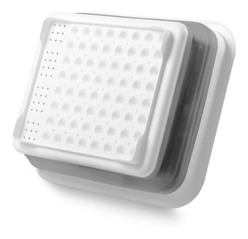 Imagen 4 de 9 de Secaplatos Escurridor Plegable Silicona