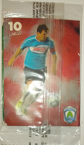 Tarjeta De Lionel Messi - Bimbo Nueva (Usado)