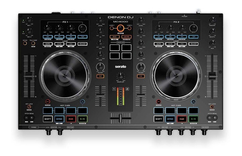 Controlador DJ Denon MC4000 negro de 2 canales 110V/230V