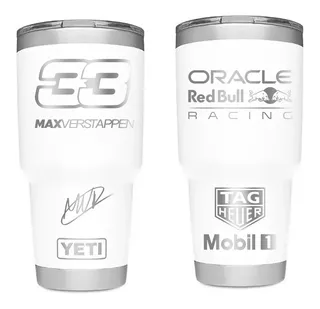 Termo Max Verstappen Racing Yeti 30 Oz Grabado Láser