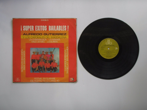 Lp Vinilo Alfredo Gutierrez Y Los Caporales D Magdalena Exit