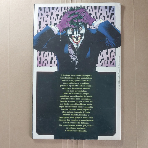 Hq Batman - A Piada Mortal 1991 (Usado)