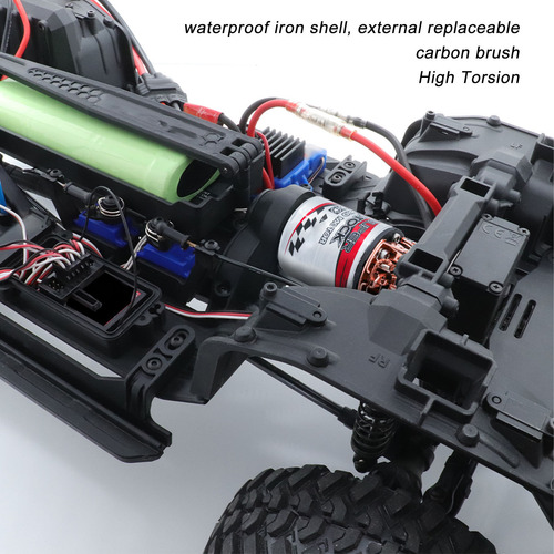 Motor Cepillado Rc 540 Motor Con Escobillas De Alta Torsión