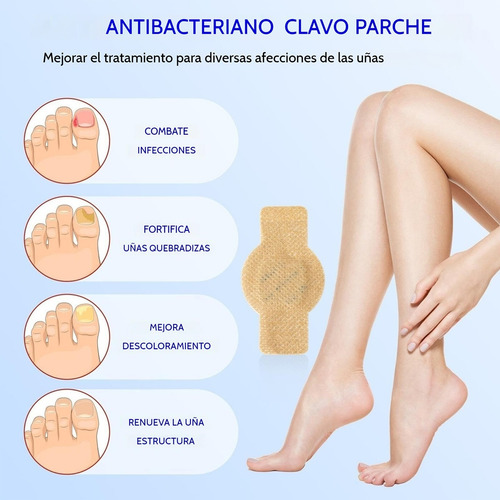 Df Parches De Uñas Fúngicas, 42pcs De Tratamiento