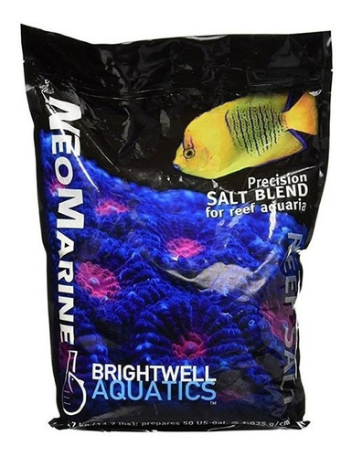 Sal Neo Marine 2.23kg Rinde 200 L Brightwell A. Acuario Reef