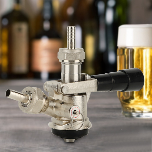 Acoplador De Barril De Cerveza, Sistema Tipo D Con Válvula