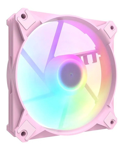 Fan Cooler Rosa P/ Pc Darkflash Cx6 A-rgb Pwm Gamer Css