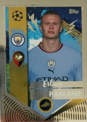 Figurita Champions League Topps 2023 - #330 Erling Haaland