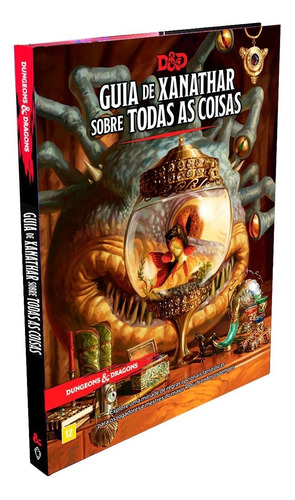 Livro Dungeons Dragons Guia Xanathar Para Todas Coisas Rpg