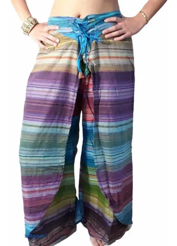 Pantalones hindues mujer sale