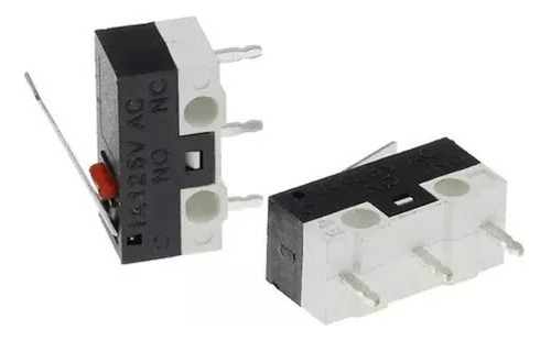 5 Microswitch Con Lamina 2a 125v 835-362