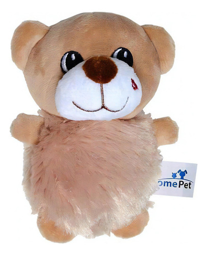 Brinquedo De Pelúcia Para Cães Urso Marrom Home Pet - Nº2