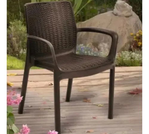 Silla Keter Bali Estilo Tipo Ratan