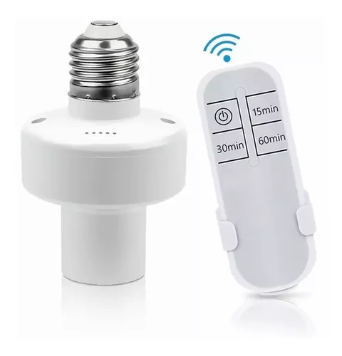 Socket Inteligente Con Control Remoto Para Foco E27