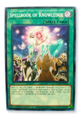 Yugi-oh! Spellbook Of Knowledge Sdch-en023 Comun