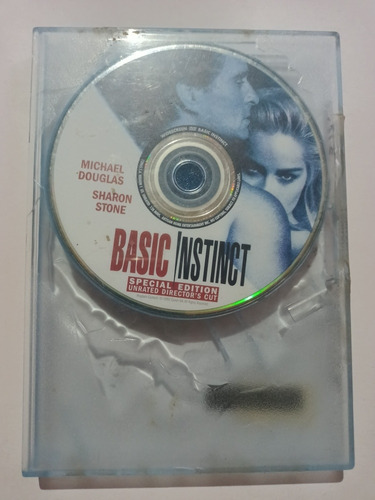 Dvd Basic Instinct Bajos Instintos Sharon Stone Inglés